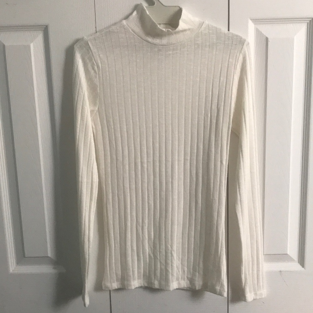 NWOT White Turtle Neck